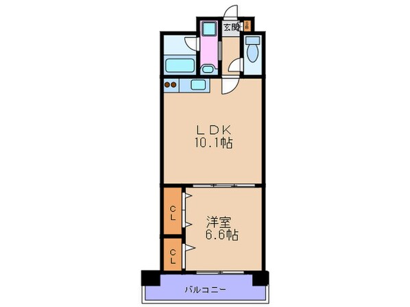 ベリ－海老江の物件間取画像